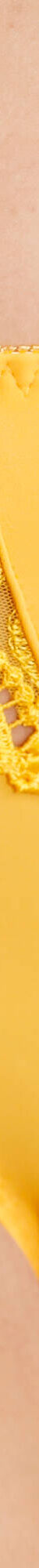 Gainette microfibre et guipure Rima - lot de 2 (jaune) Gainette microfibre et guipure Rima - lot de 2 (jaune)